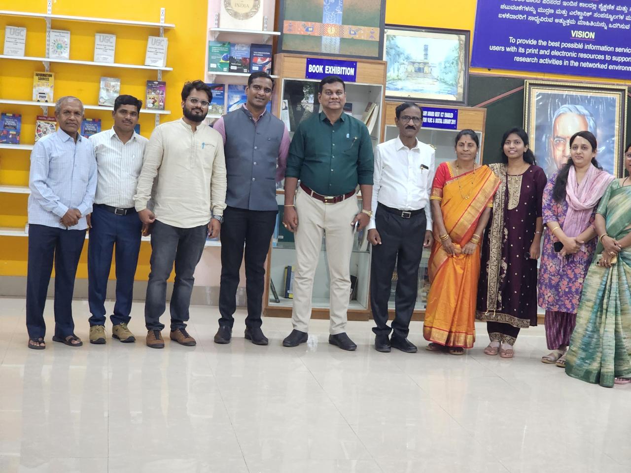 With Gulbarga University Staff